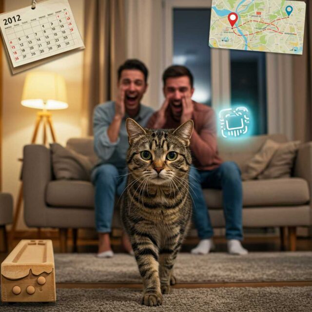 El regreso de la gata pródiga tras doce años de aventuras