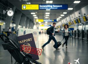 Padres del Año Dejan a su Bebé en el Aeropuerto por un Pasaporte Caducado