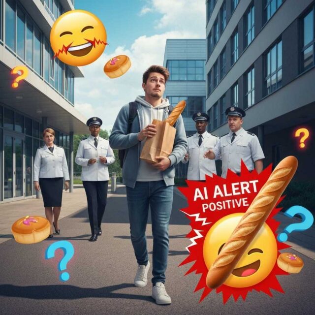 Cuando la IA confunde una baguette con un fusil: El susto de un estudiante por culpa de la bollería