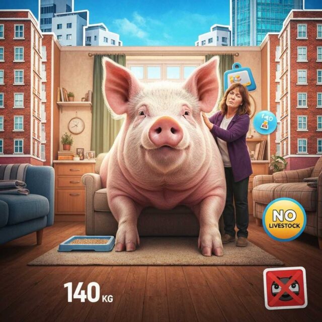 Princess, la Cerda Inquilina: El Gigante de 140 Kilos que Desata la Polémica Vecinal en Londres Princess, la Cerda Inquilina: El Gigante de 140 Kilos que Desata la Polémica Vecinal en Londres
