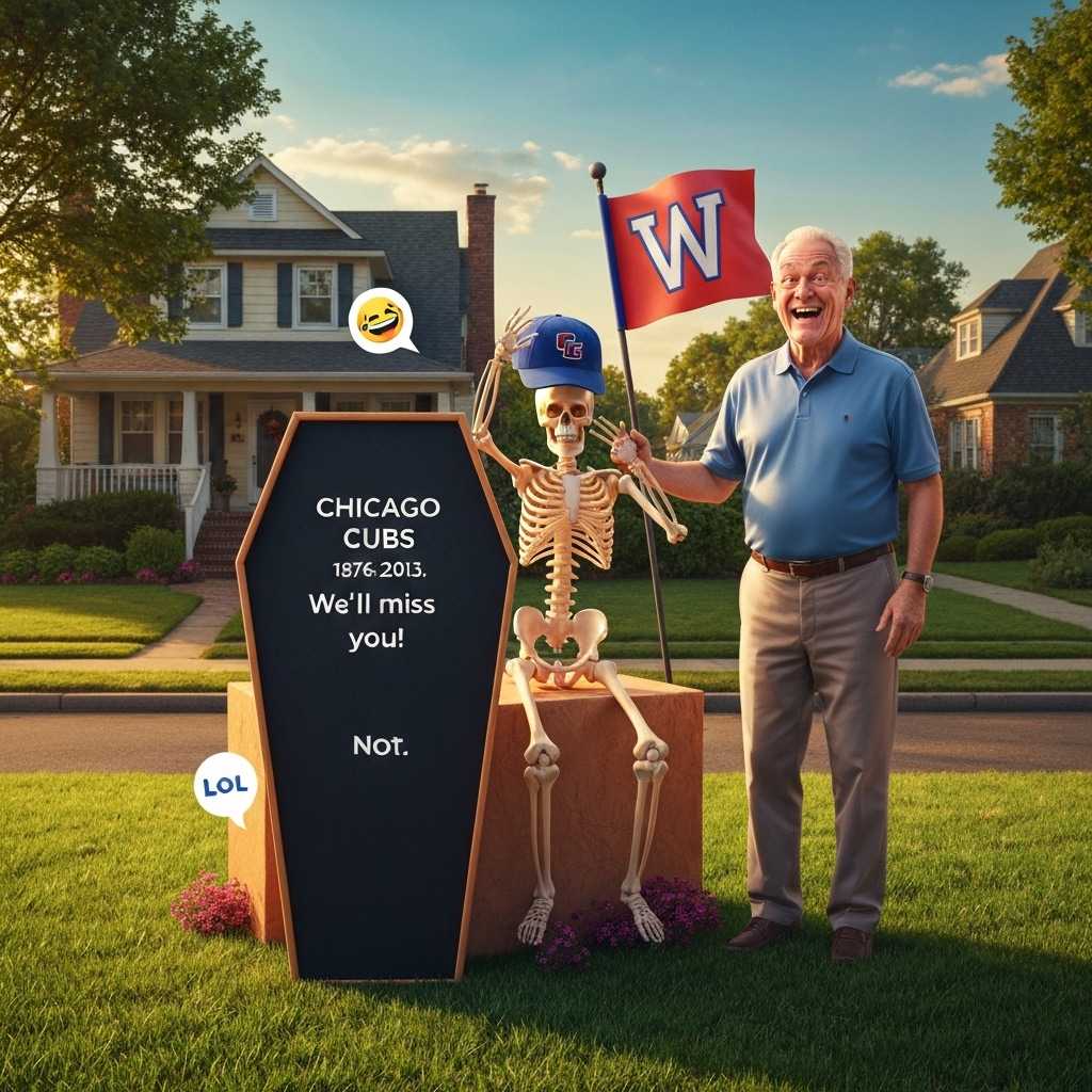 El 'Papa' de Chicago entierra la temporada de los Cubs con un troleo épico