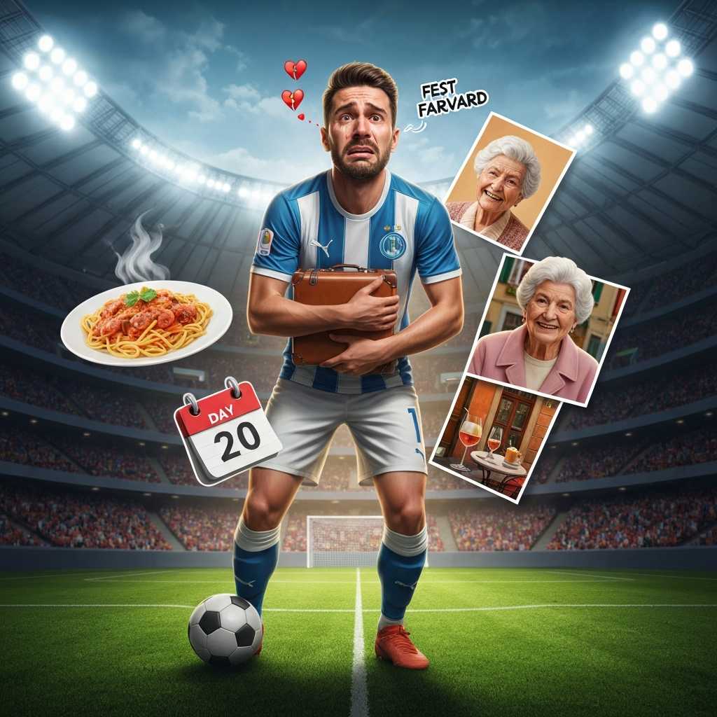 Fichaje estelar y morriña olímpica: el futbolista italiano que añora casa a los 20 días