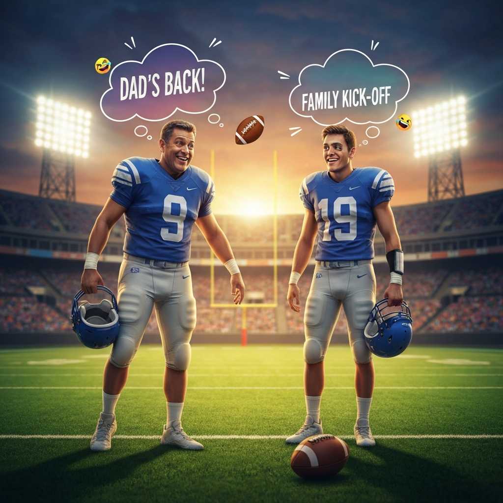 Papá Vuelve al Campo: Compite con su Hijo en el Fútbol Universitario