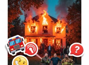 Cuando tu decoración de Halloween es demasiado real para el vecindario