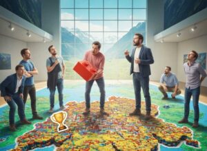 Un mural de LEGO gigante conquista Suiza y rompe un récord mundial