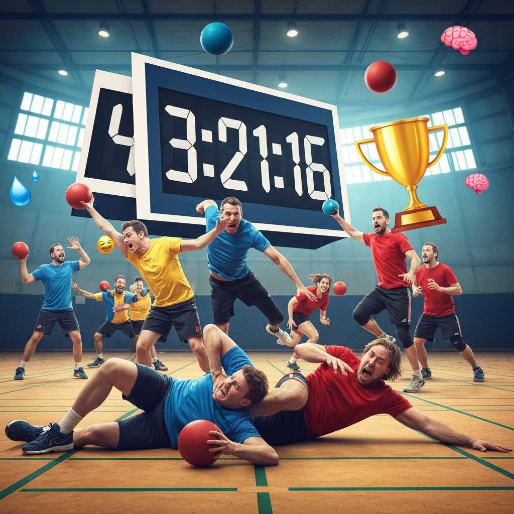 La epopeya del balón prisionero: estudiantes británicos baten un récord mundial de resistencia