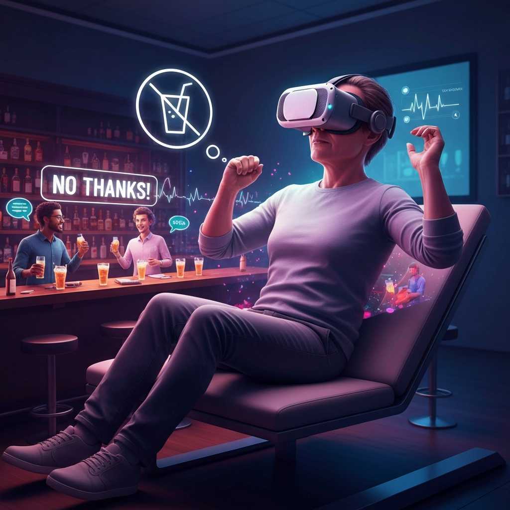 La Barra Virtual Sin Resaca: El Futuro de la Lucha Contra el Alcoholismo