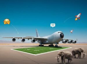 El Roc: un avión tan gigante que empequeñece un campo de fútbol