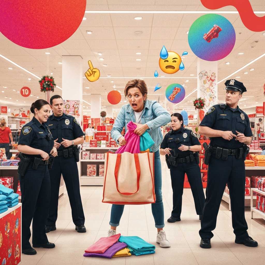 El robo más descarado en un 'Shop with a Cop' con 30 agentes