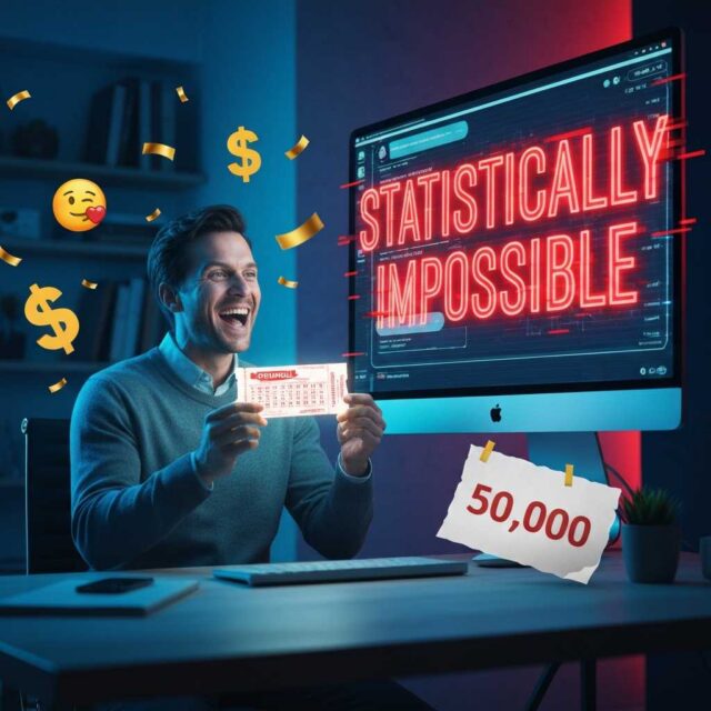 La inteligencia artificial que quiso perder en el Powerball y ganó 50.000 dólares