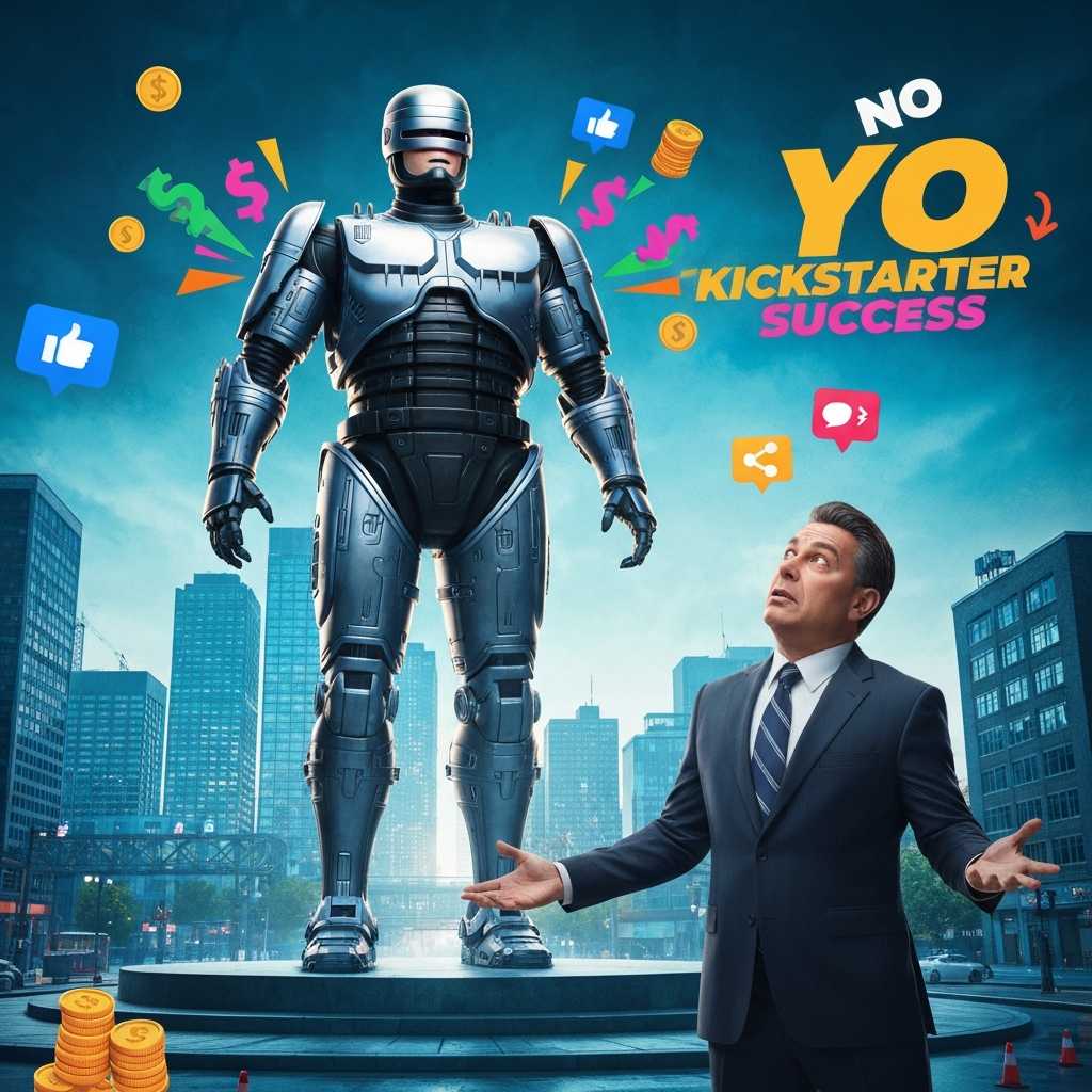 Robocop al fin en Detroit: El héroe de metal que hizo temblar al alcalde