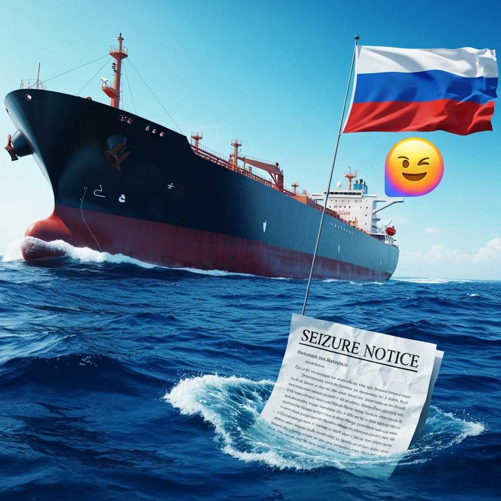 El truco del petrolero que se puso la bandera rusa para escapar de la justicia americana