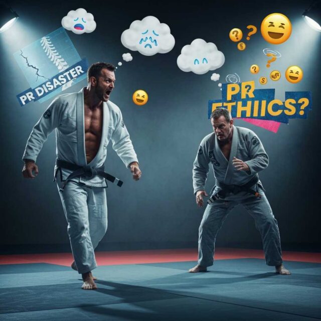 El combate de jiu-jitsu más extraño Tom Hardy contra un veterano con problemas