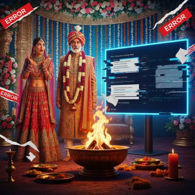 El matrimonio anulado por un bot chapucero que fastidió los votos