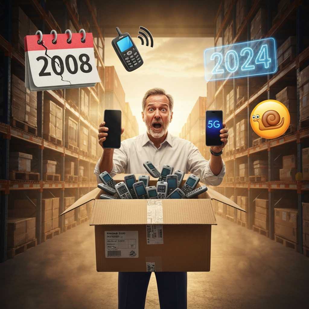 El comerciante que recibió sus Nokia plegables 16 años después de pedirlos