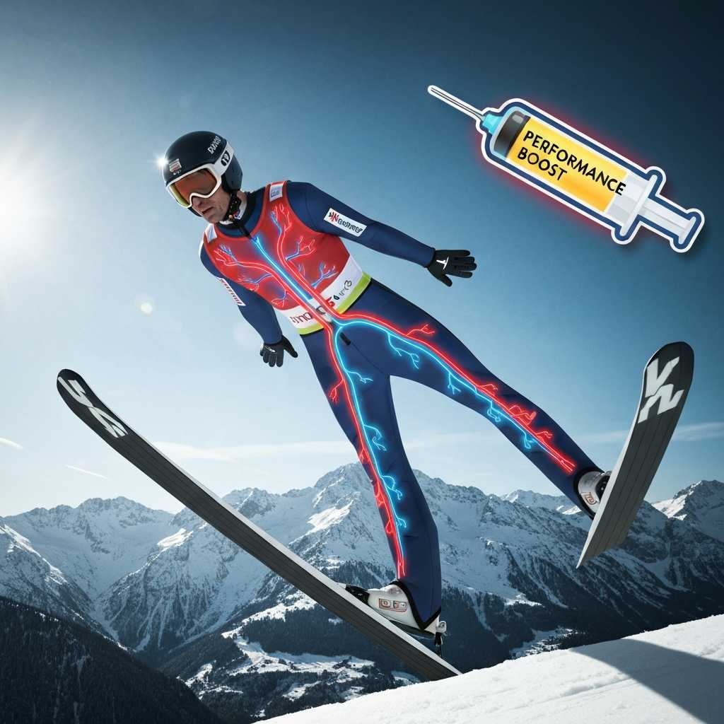 Saltadores de esquí austríacos usaban inyecciones de aminoácidos en el pene para mejorar el rendimiento