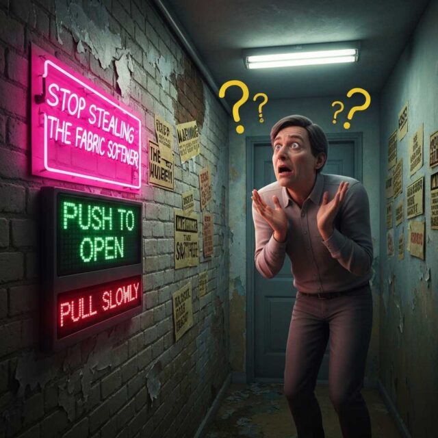 La señalización global se vuelve viral: 24 carteles que son pura comedia