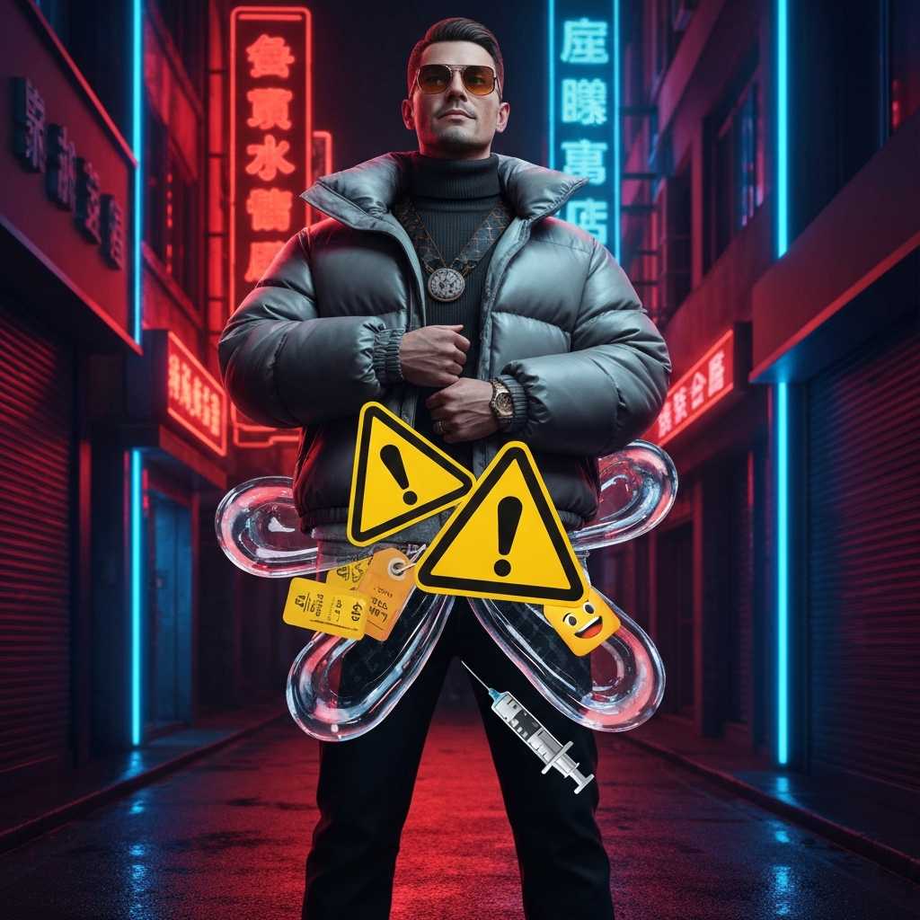 Cuando el 'Outfit' de Invierno Incluye Rellenos de Pene en China