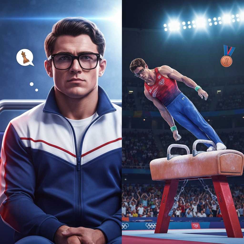 El Clark Kent de la gimnasia que conquista los Juegos Olímpicos con sus gafas de empollón