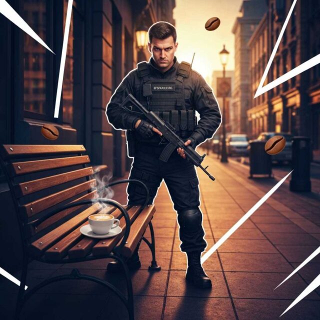 Los comandos del capuchino y la milicia privada de una cafetería en Belfast