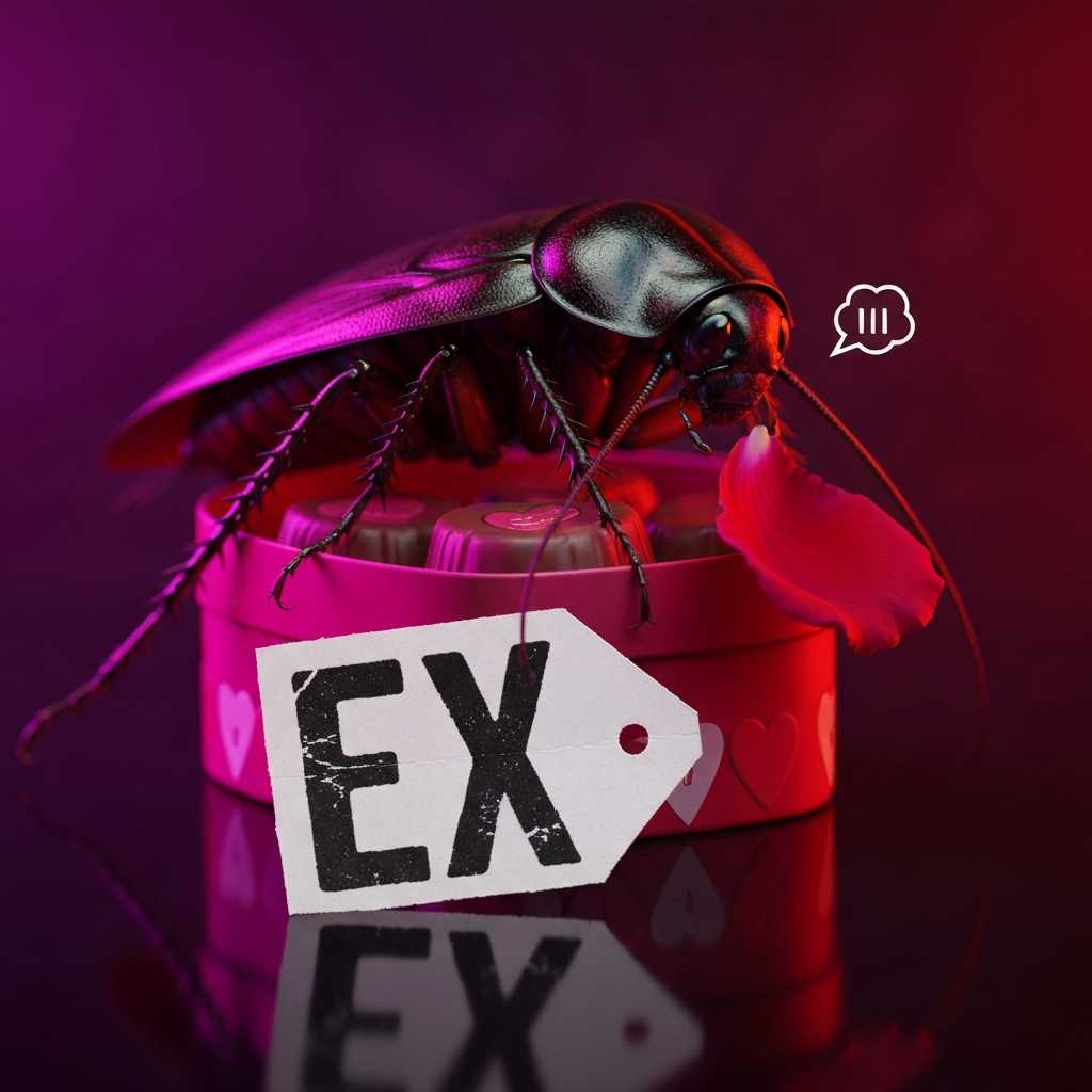 El regalo de San Valentín perfecto nombrar una cucaracha como tu ex