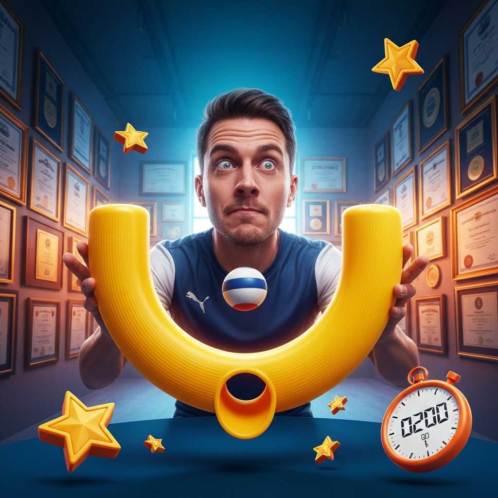 Un hombre logra su récord Guinness número 176 usando un extraño juguete de plástico