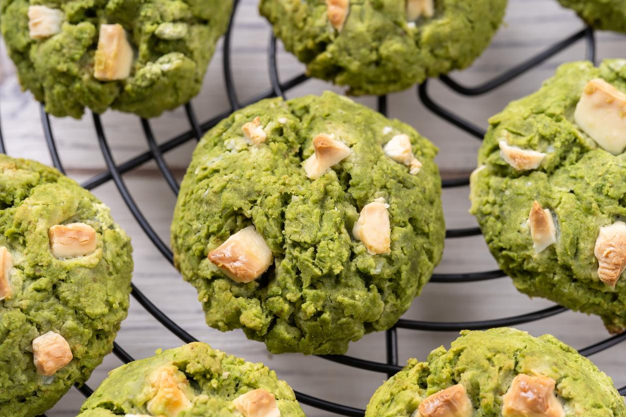 Galletas de matcha