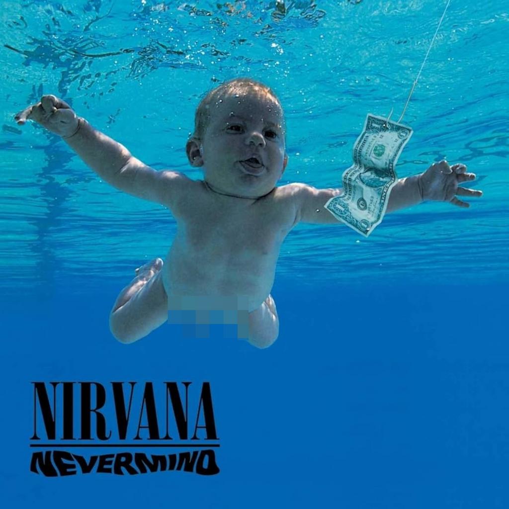 Portada disco Nevermind Nirvana