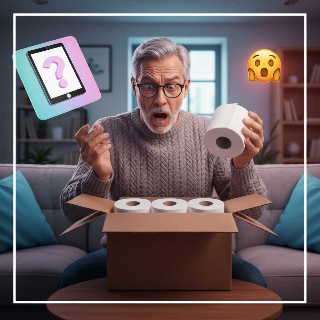 Amazon confunde un iPad con papel higiénico y deja a un jubilado de Elgin con el culo al aire