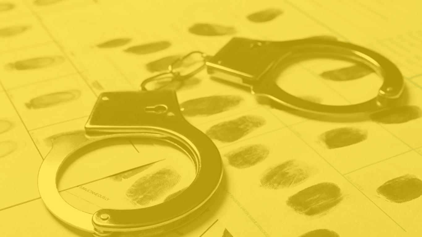 Ilustración de un arresto policial