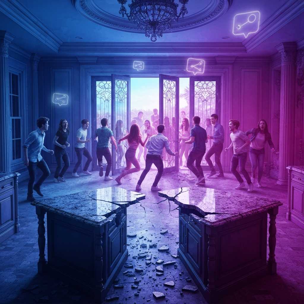 De fiesta intima a Project X: Alquila su mansion de 5 millones en Airbnb y aparecen 800 adolescentes