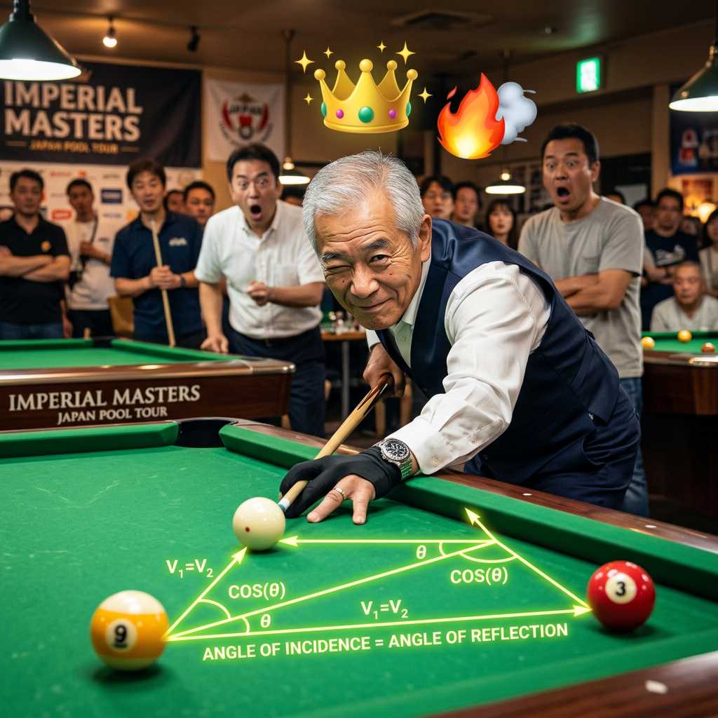 El abuelo japonés que te daría una paliza al billar a sus 99 años