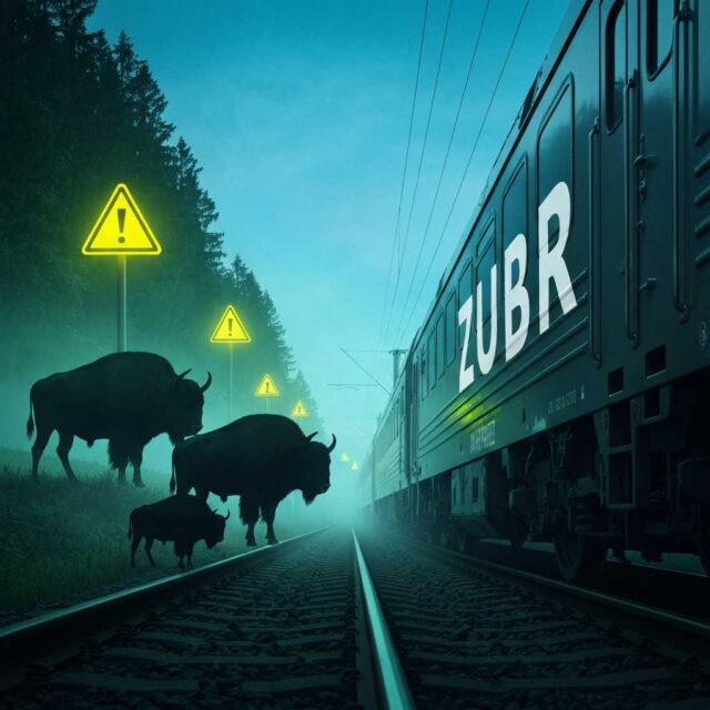 El colmo de la ironía: un tren llamado 'Bisonte' atropella a tres bisontes en Polonia