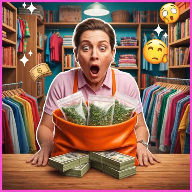 El despiste del año: Donan por error una bolsa con marihuana y dinero a una tienda benéfica El despiste del año: Donan por error una bolsa con marihuana y dinero a una tienda benéfica