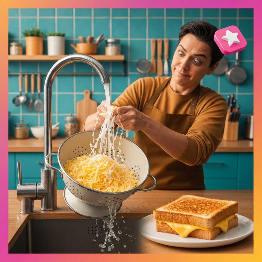 El insólito truco de lavar el queso rallado de bolsa antes de usarlo para un fundido perfecto