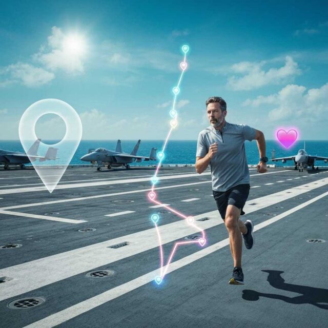 El militar francés que reveló la ubicación secreta de un portaaviones por subir su carrera a Strava El militar francés que reveló la ubicación secreta de un portaaviones por subir su carrera a Strava