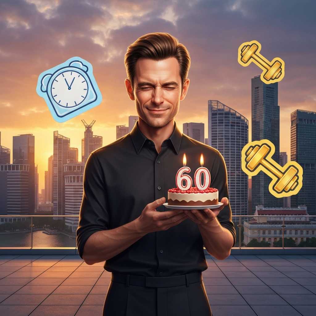 El vampiro de Singapur cumple 60 años luciendo el físico de un veinteañero