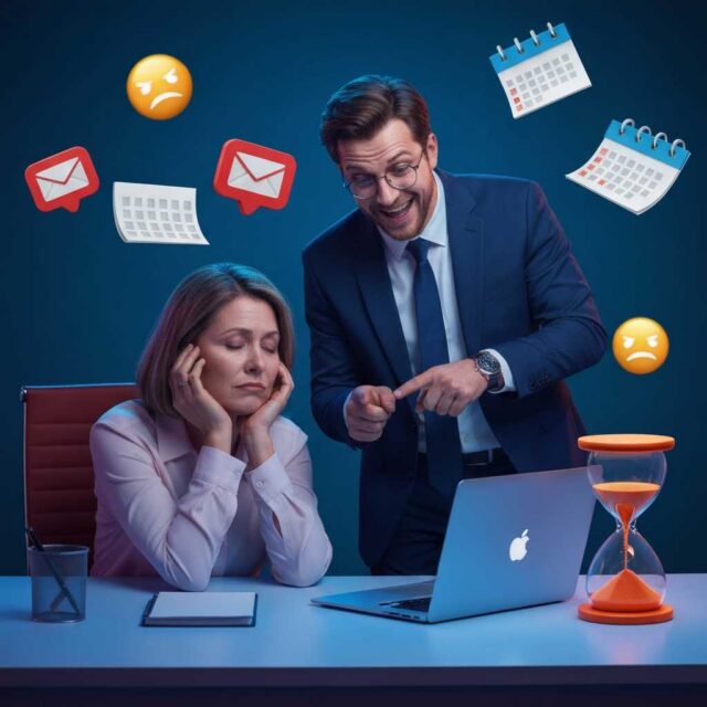 La ciencia lo confirma: Ese compañero de trabajo o familiar insoportable te roba juventud (literalmente)