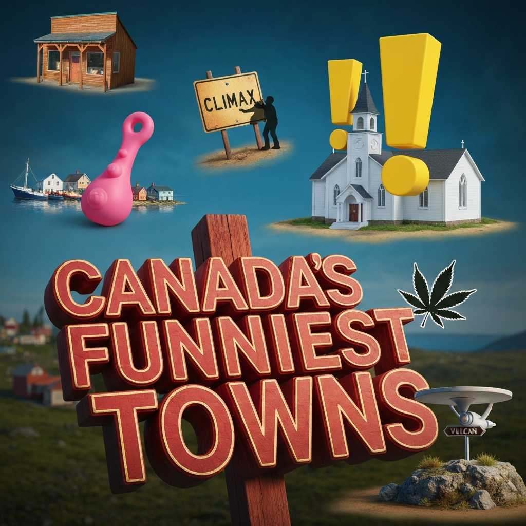 Los nombres de ciudades canadienses más surrealistas que parecen una broma