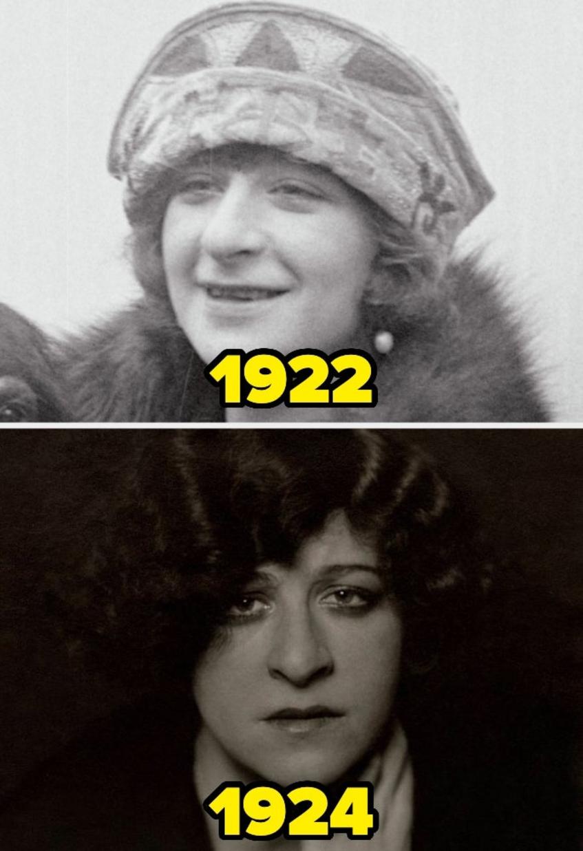 Fanny Brice antes y después