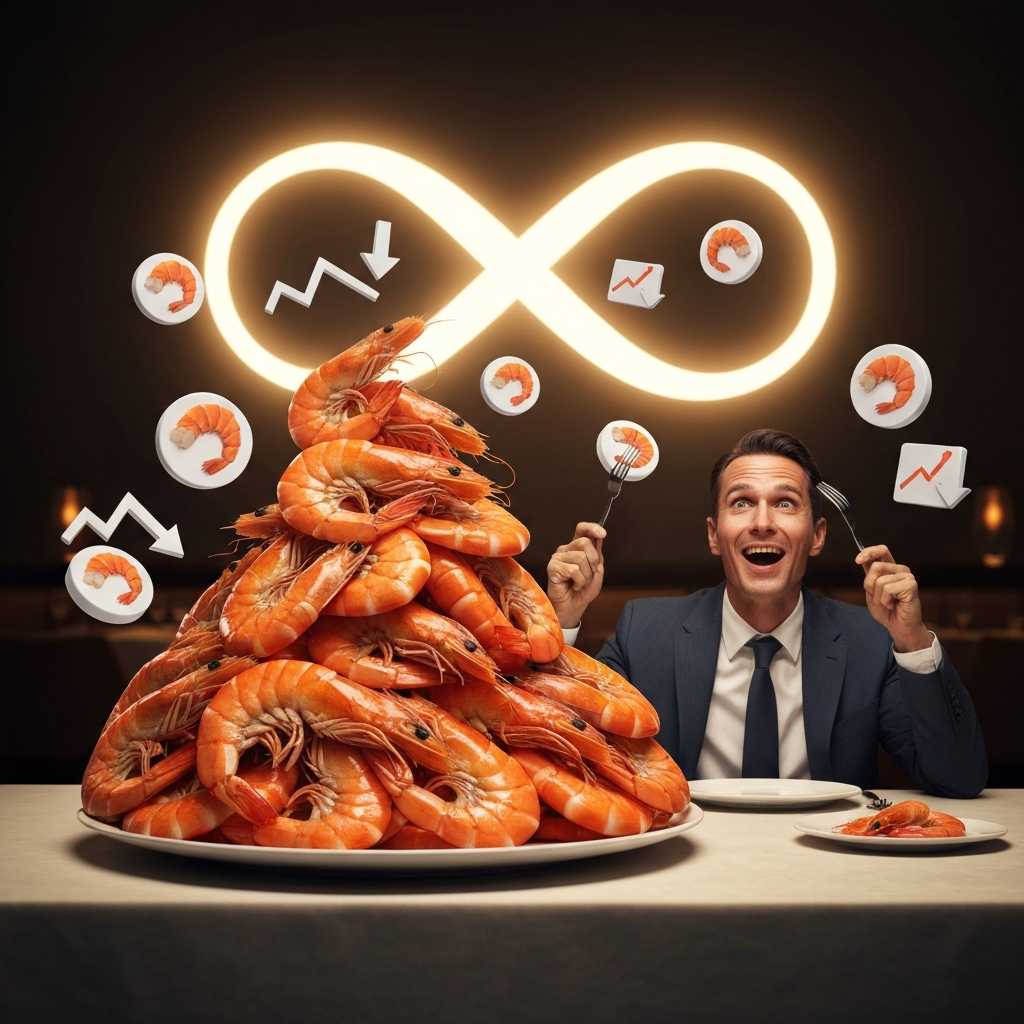 El restaurante que se arruinó por regalar demasiadas gambas vuelve a ofrecer su buffet libre
