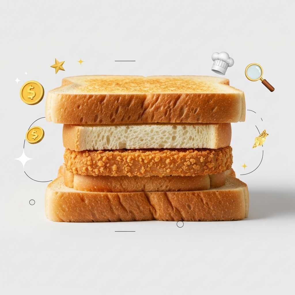 El sándwich de tostada: la oda de comer pan con pan que conquistó la alta cocina
