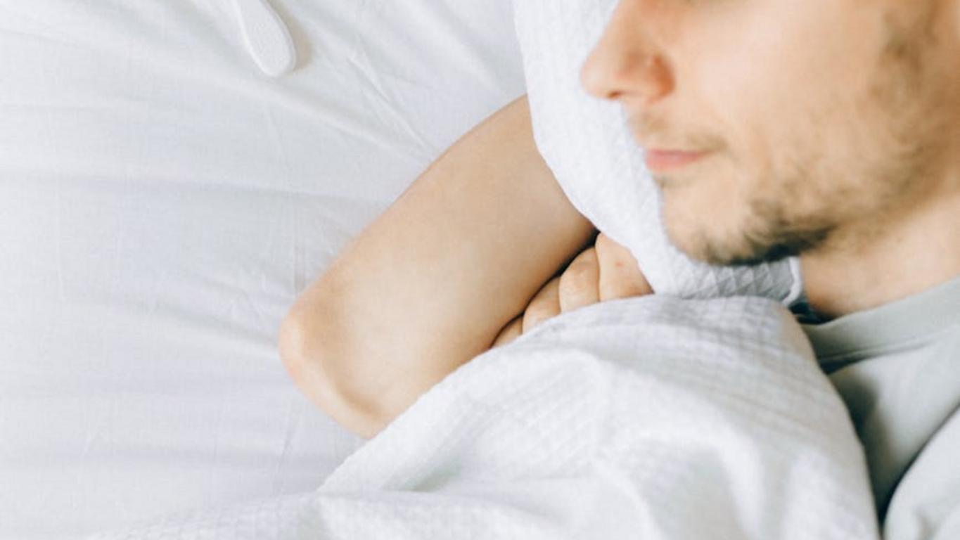 Persona durmiendo plácidamente