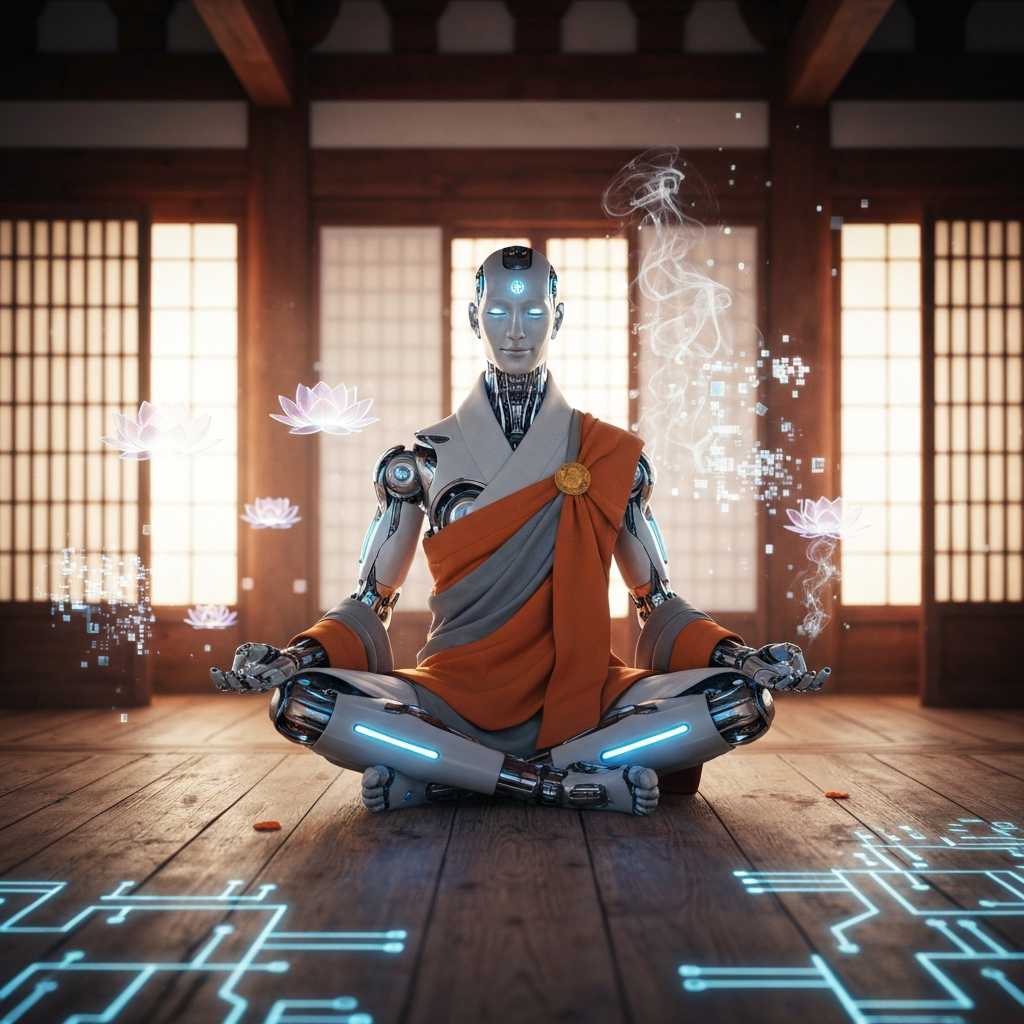 De los microchips al Nirvana: Corea del Sur presenta a su primer robot humanoide monje budista