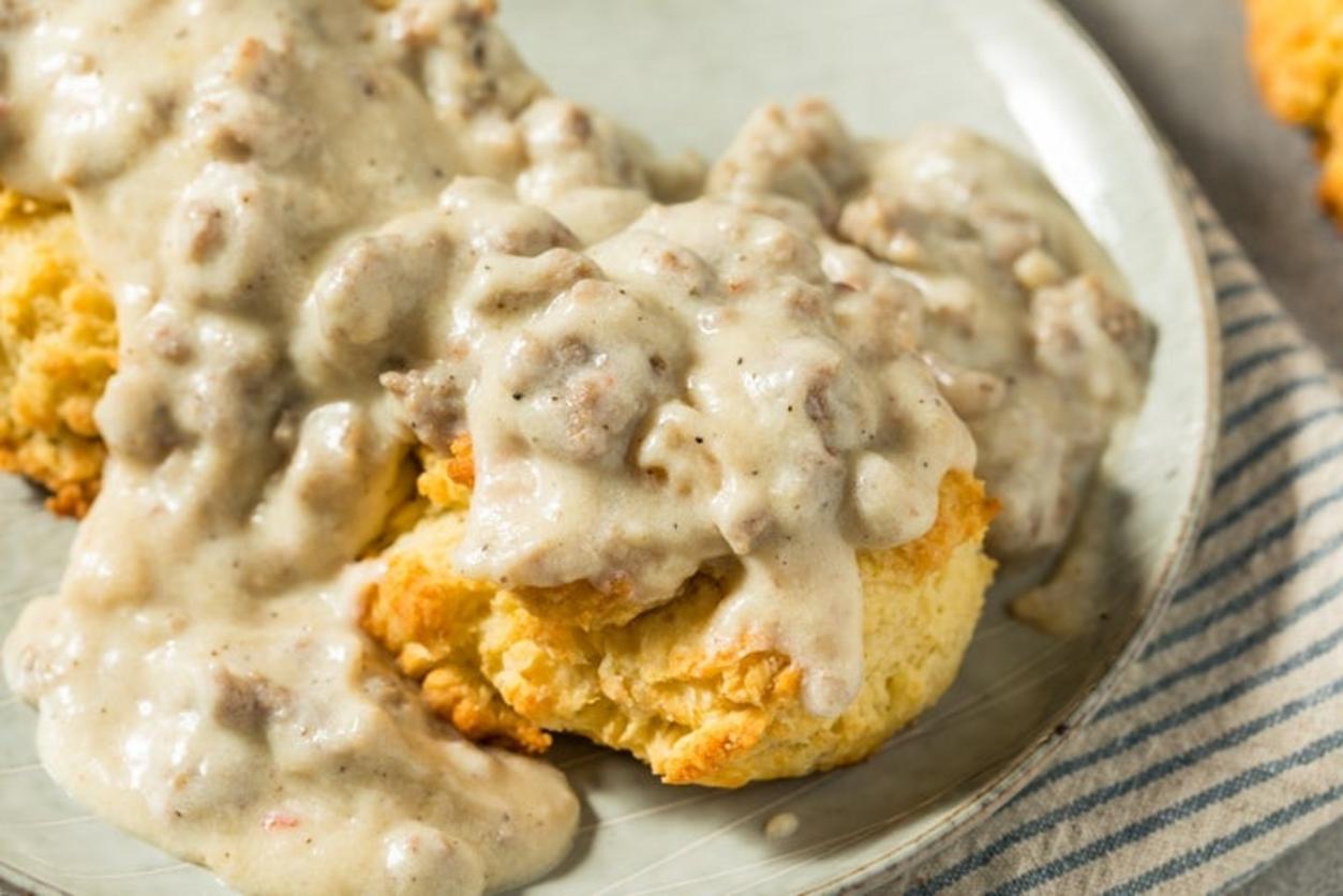 Biscuits and gravy