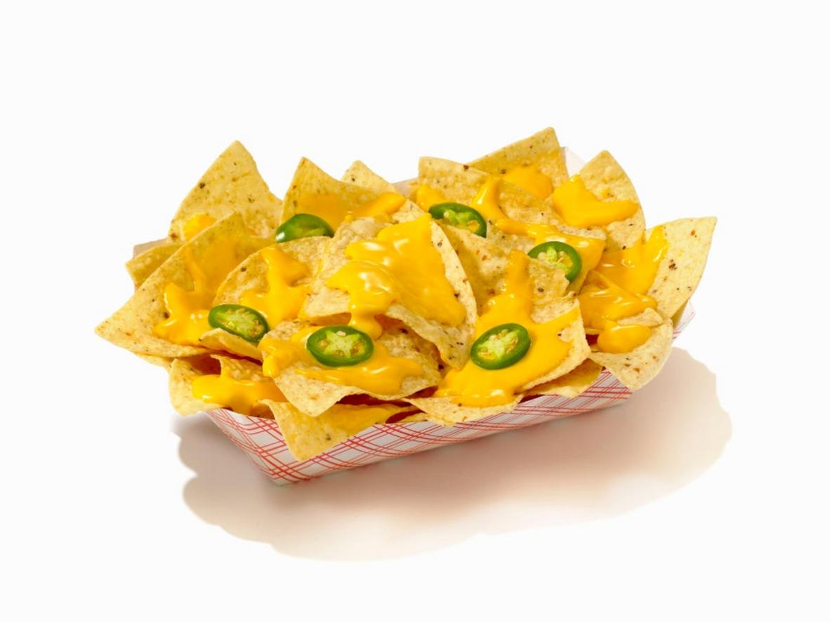 Nachos con queso