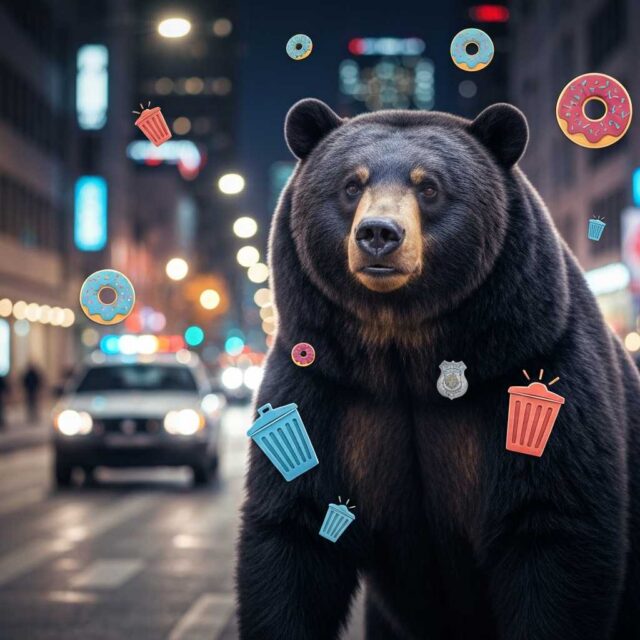 Un oso negro es detenido en Vancouver y puesto en libertad sin cargos