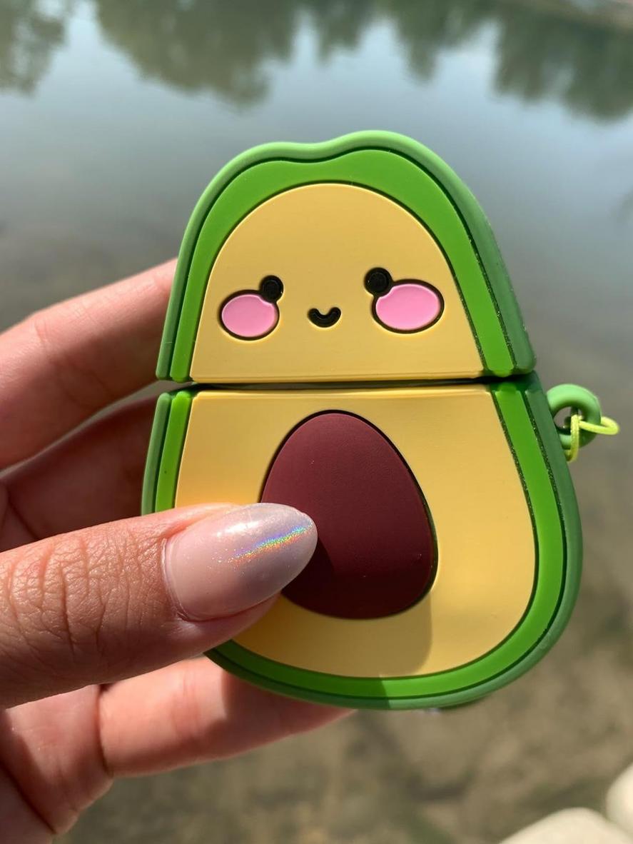 Funda de AirPods aguacate