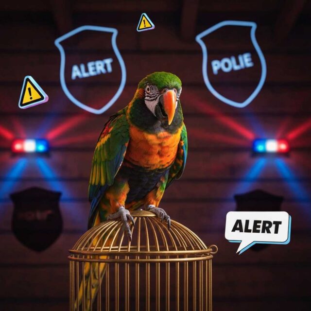 Un loro acaba bajo custodia policial tras alertar a sus dueños narcos de una redada Un loro acaba bajo custodia policial tras alertar a sus dueños narcos de una redada